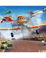 Cute Planes Computer Printed Photography Backdrop S-784