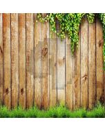 Wood Plank  And Grass  Computer Printed Photography Backdrop XLX-078