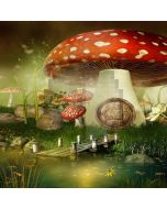 Enormous Mushroom Computer Printed Photography Backdrop YKY-152