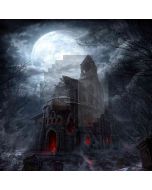 Haunted Church Computer Printed Photography Backdrop ZJZ-101