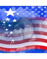 Beautiful Flag  Computer Printed Photography Backdrop ZJZ-317