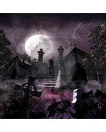 Haunted Night Computer Printed Photography Backdrop ZJZ-395