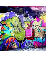 Scrawled Wall Computer Printed Photography Backdrop ZJZ-553
