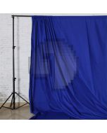 Blue Solid Color Pure Cotton Fabric Chromakey Backdrop