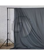 Gray Solid Color Pure Cotton Fabric Chromakey Backdrop