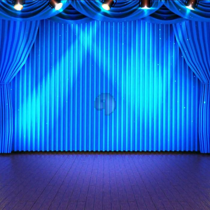 Stage Curtains Background